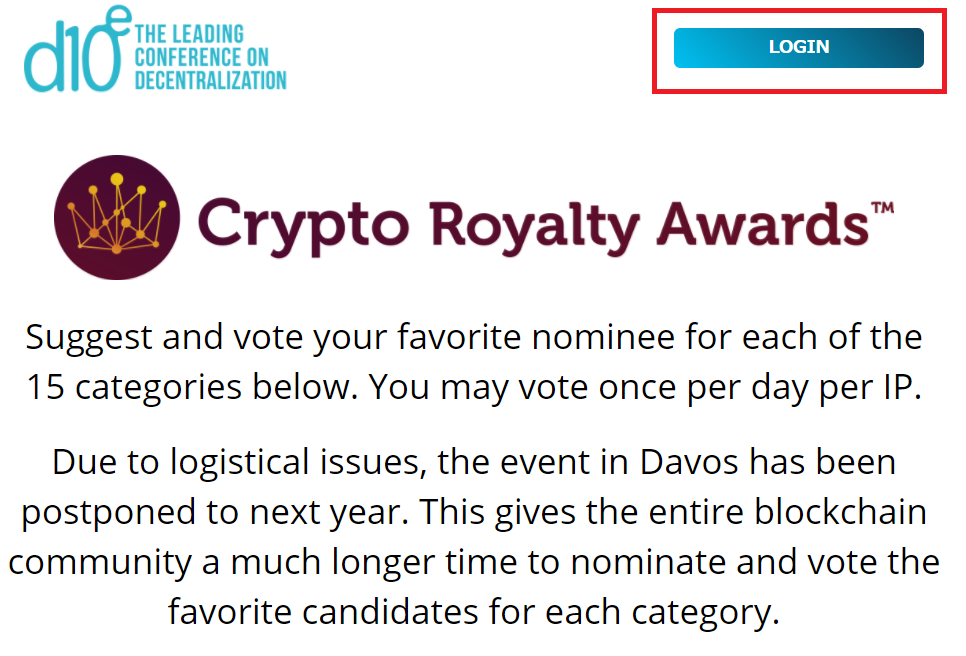 crypto-royalty-awardsトップページ